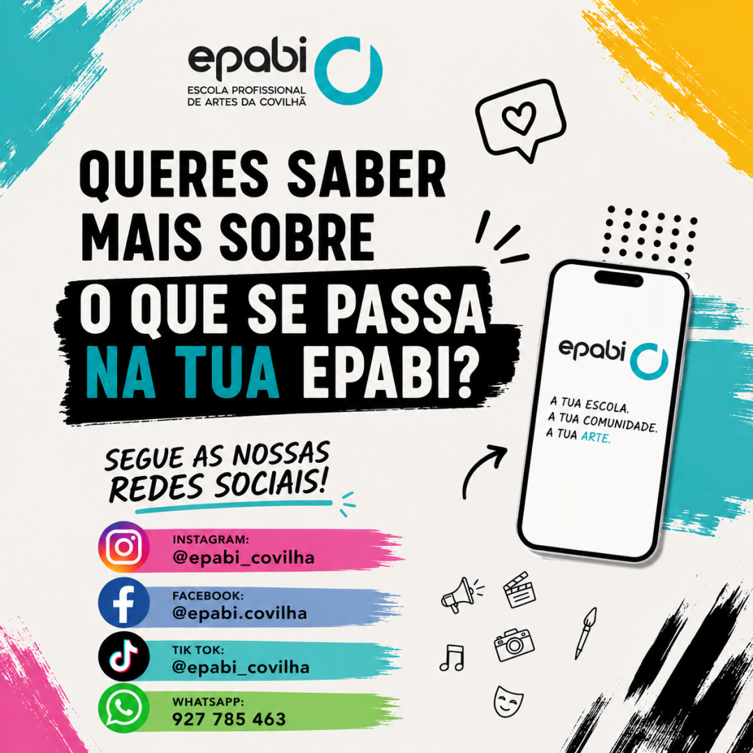 Segue a EPABI nas Redes Sociais!